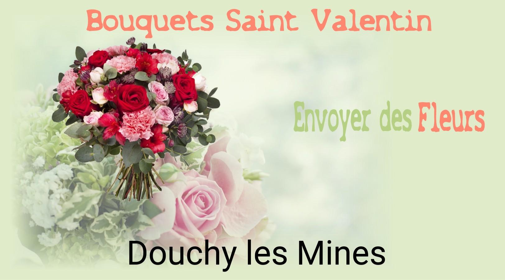 Roses de Saint-Valentin livrées à Douchy-les-Mines