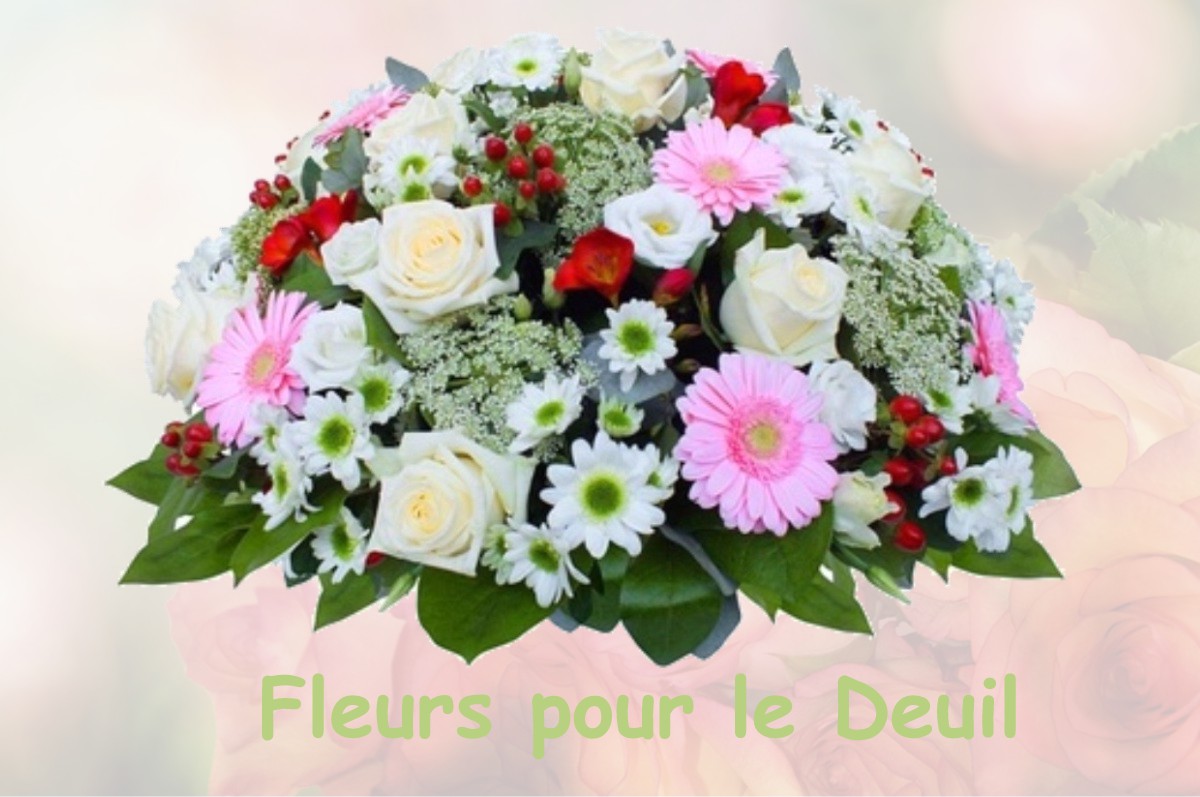 fleurs deuil DOUCHY-LES-MINES